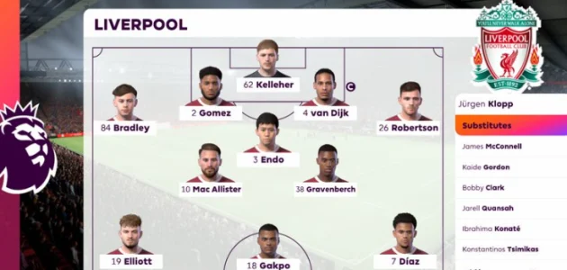 تشكيل ليفربول المتوقع أمام ساوثهامبتون في كأس كاراباو: تحليل شامل للمباراة